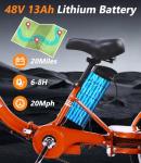 KAKIGO 500W Two-Seater Electric Tricycle for Adults