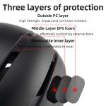 Rockbros Lightweight Reflective Cycling Helmet 57-62cm