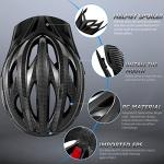 Gudook Lightweight Adult Bike Helmet with Removable Visors