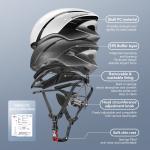 Rockbros Lightweight Reflective Cycling Helmet 57-62cm