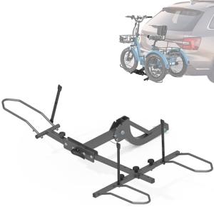 H&ZT Heavy-Duty Fat Tire Trike Bike Rack