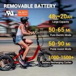 ADDMOTOR CITYTRI E-310 Folding Electric Trike