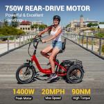 ADDMOTOR CITYTRI E-310 Folding Electric Trike