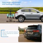 H&ZT Heavy-Duty Fat Tire Trike Bike Rack