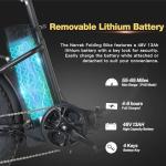 Narrrak Fat Tire Folding Electric Bike 1100W