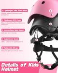 Kids Adjustable Bike Helmet and Pad Set