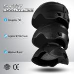 Odoland Lightweight Ski Helmet with 2-in-1 Goggles