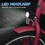 NAIZEA 24" 3-Wheel Electric Bike for Adults