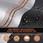 Waterproof Mobility Scooter Cover with Windproof Buckles