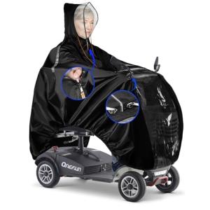 Waterproof Mobility Scooter Rain Cover - Oxford 420D