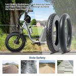 16x3.0 E-Bike Tire and Tube Set