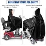 Waterproof Mobility Scooter Rain Cover - Oxford 420D