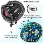 Adjustable Toddler Bike Helmet for Ages 1-8