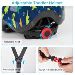 Adjustable Toddler Bike Helmet for Ages 1-8