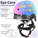 Colorful Adjustable Kids Bike Helmet for Sports