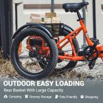 ADDMOTOR Citytan Folding Electric Tricycle for Adults