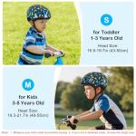 Adjustable Toddler Bike Helmet for Ages 1-8
