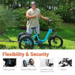 ADDMOTOR Citytan Folding Electric Tricycle for Adults