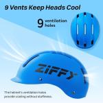 Adjustable Lightweight Kids Bike Helmet by Jova