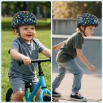 Adjustable Toddler Bike Helmet for Ages 1-8