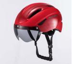 ROCKBROS Helmet with USB Light and Magnetic Goggles