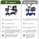 PENGJIE 20A 4-Wheel Electric Mobility Scooter