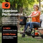 SuperHandy Foldable 3-Wheel Mobility Scooter