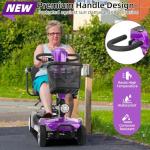 350W Electric Scooter for Seniors with Battery and Baskets