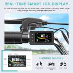 MOONCOOL 500W Electric Tricycle with 7 Speeds