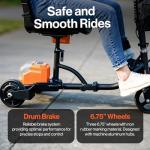 SuperHandy Foldable 3-Wheel Mobility Scooter