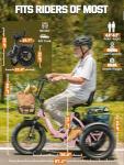 ESKUTE E Trike 1200W Folding Electric Bike