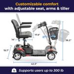 Drive Medical Scout Compact 4-Wheel Power Scooter
