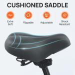 250W Electric Tricycle with Dual Battery and Basket