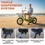 Vivi T01 Folding 20" 750W Electric Tricycle