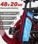 NOMIGO Adult Electric Tricycle with Passenger Seat