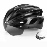 ROCKBROS Cycling Helmet with Sunglasses and Visor