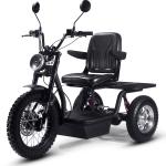 MotoTec Black 60V 1800W Electric Trike