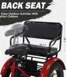 NOMIGO Adult Electric Tricycle with Passenger Seat