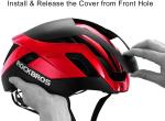 ROCKBROS 3-in-1 Cycling Helmet with Taillight
