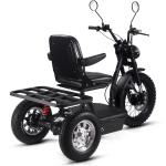MotoTec Black 60V 1800W Electric Trike