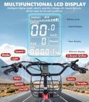 NOMIGO Adult Electric Tricycle with Passenger Seat