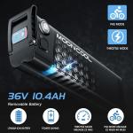 MOONCOOL 26" 350W Electric Trike with Basket