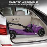 Foldable 4-Wheel Electric Scooter for Seniors