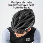 ROCKBROS Helmet with Magnetic Goggles for UV Protection