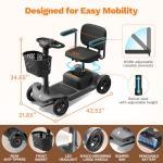Glashow S1 Adult 4-Wheel Mobility Scooter