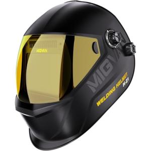 MIGVAN Auto Darkening Welding Helmet with True Color