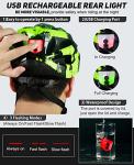 Electric Bike Helmet with Rechargeable LED Light