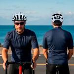 Lightweight Adult Bike Helmet with LED and Visor