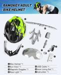 Electric Bike Helmet with Rechargeable LED Light