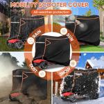 Waterproof Heavy Duty Mobility Scooter Cover 48